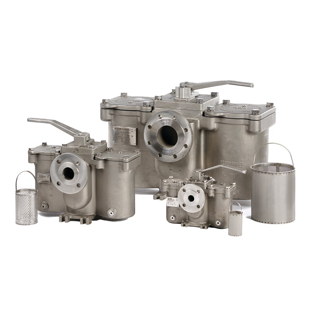Duplexní potrubní strainer Model 53X